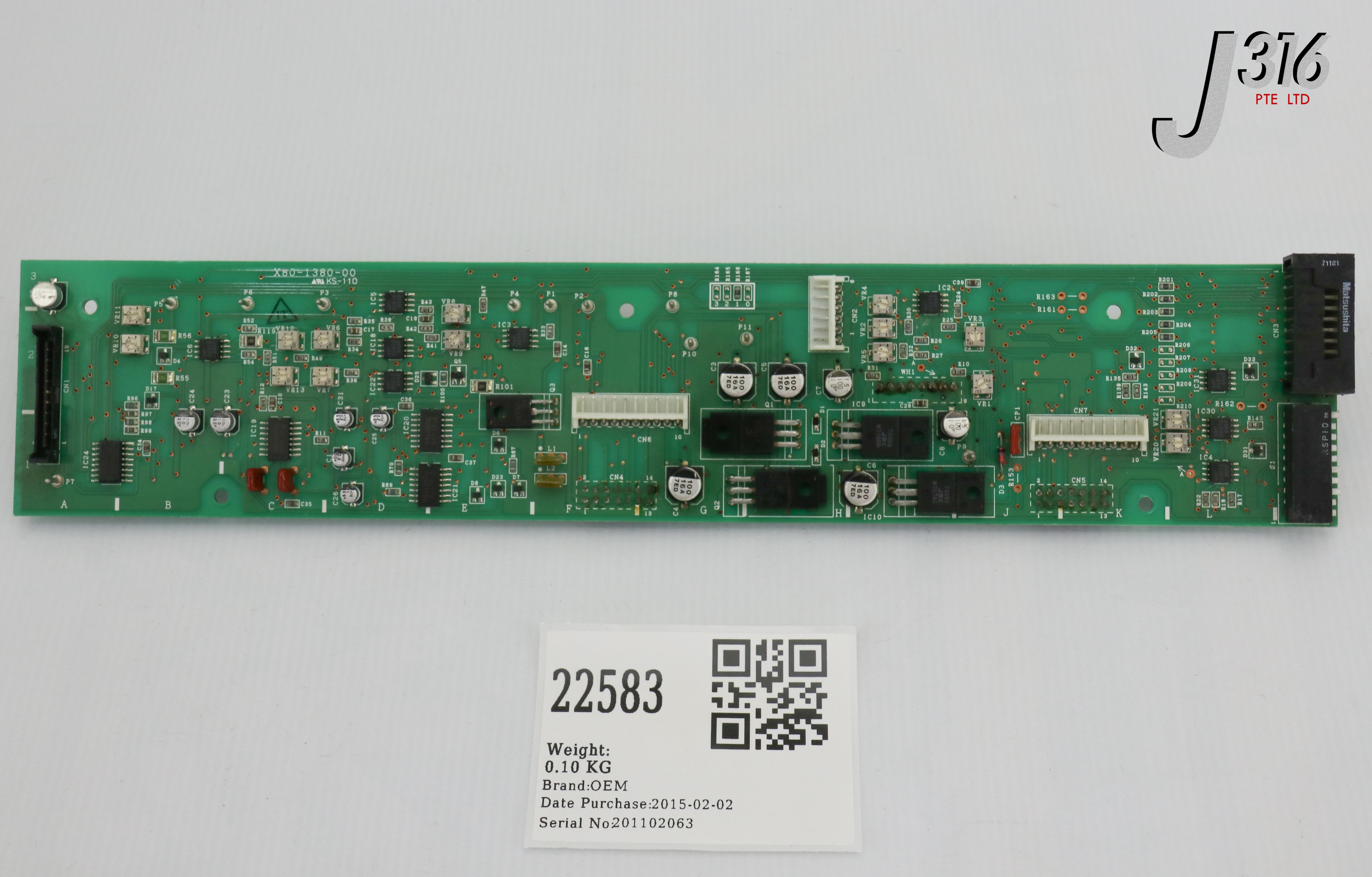 マス様 22583 OEM PCB ASSY X80-1380-00 | eBay